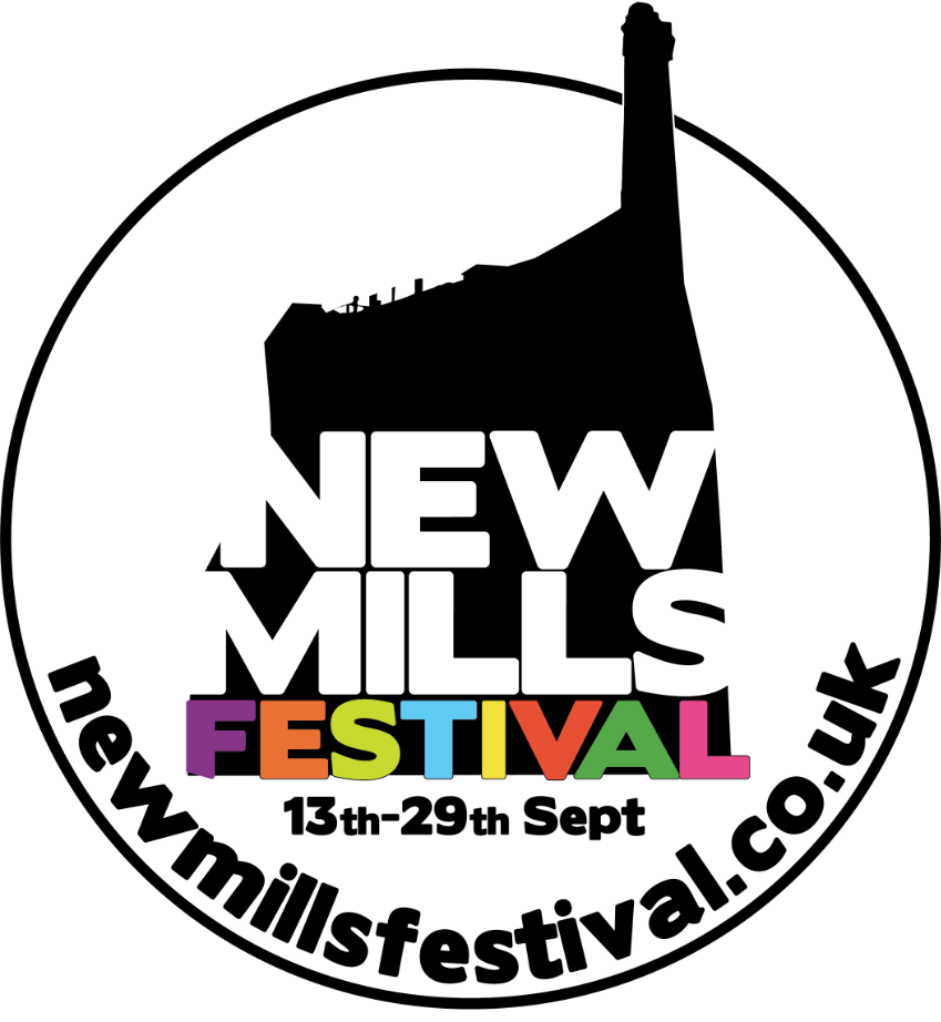 Logos for New Mills Festival 2024 New Mills Festival